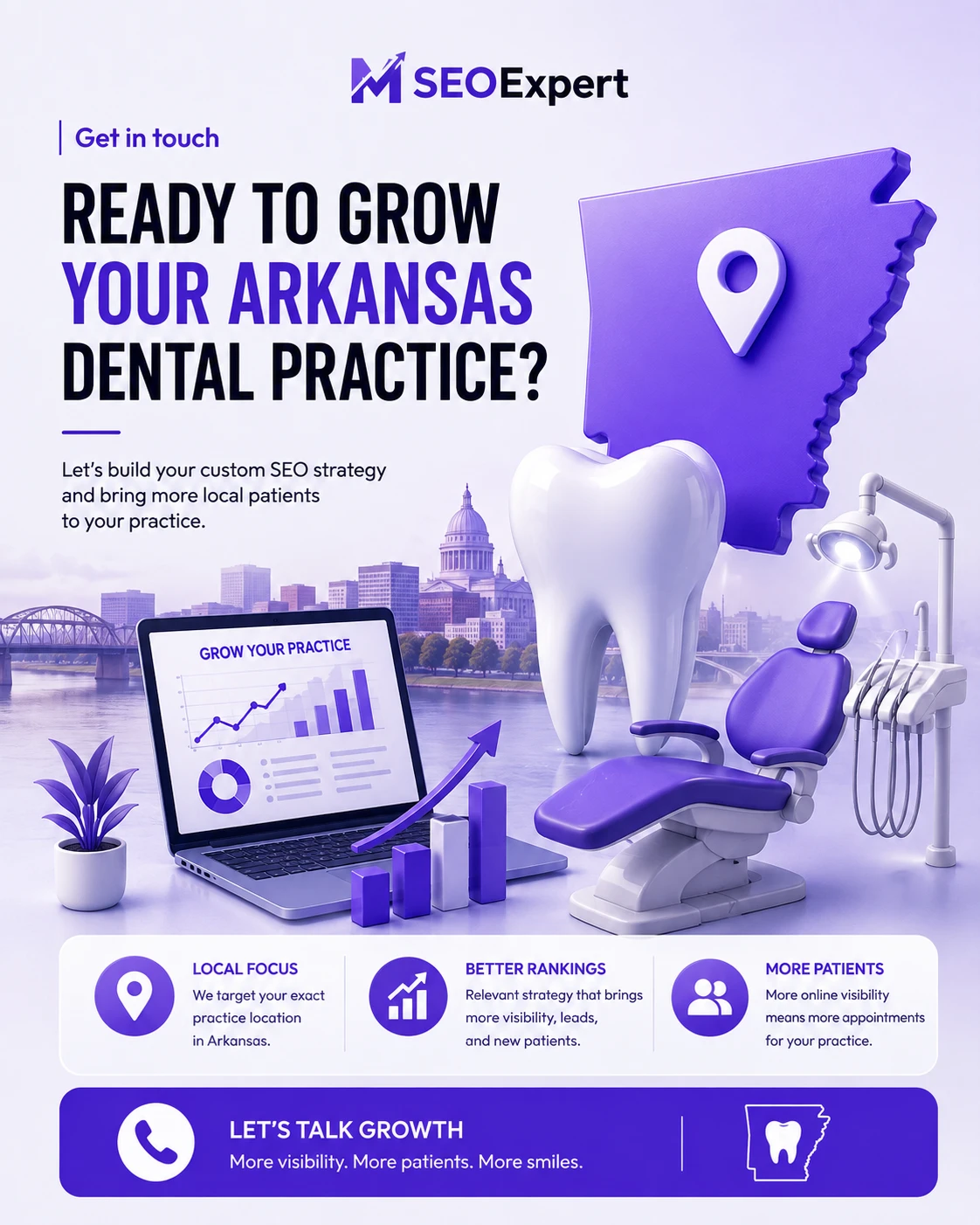 Grow Your Arkansas Dental Practice Now