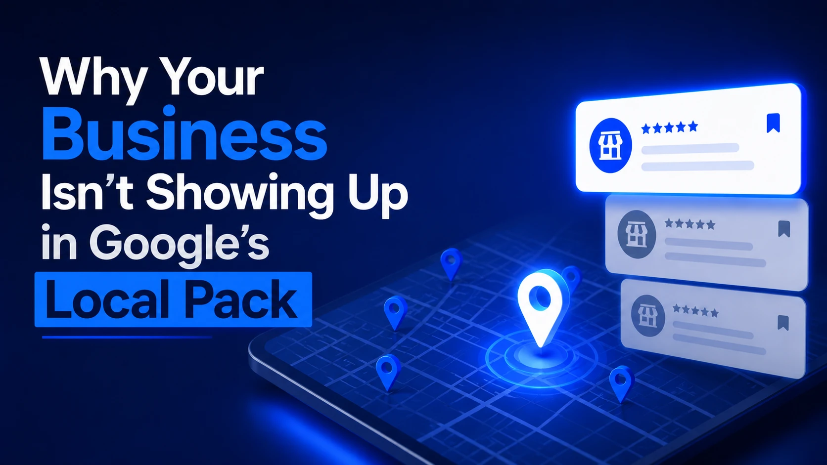 Why Your Business Isn't Showing in the Local Pack