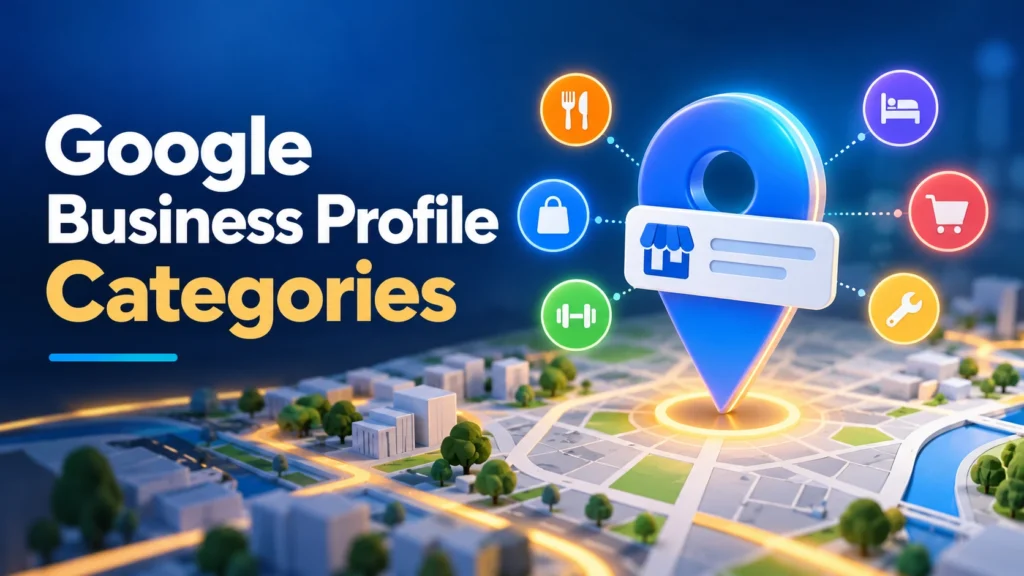 google business profile categories