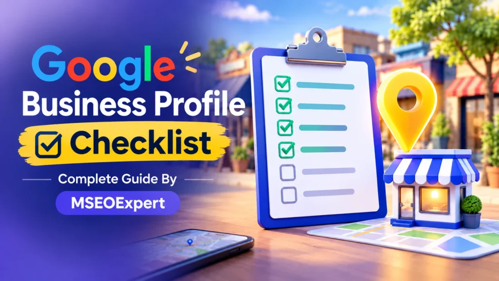 google business profile checklist