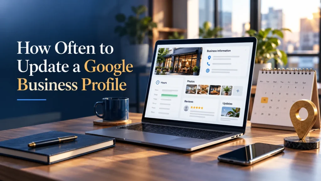 how often to update google business profile